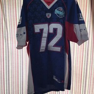 REEBOK OSI UMENYIORA #72 NY GIANTS PRO BOWL JERSEY SIZE 52